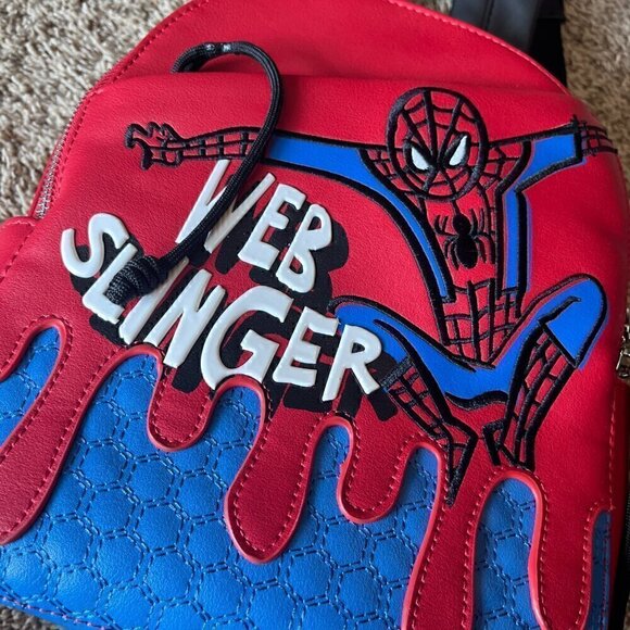 Danielle Nicole Spiderman Web Slinger backpack - Picture 2 of 4